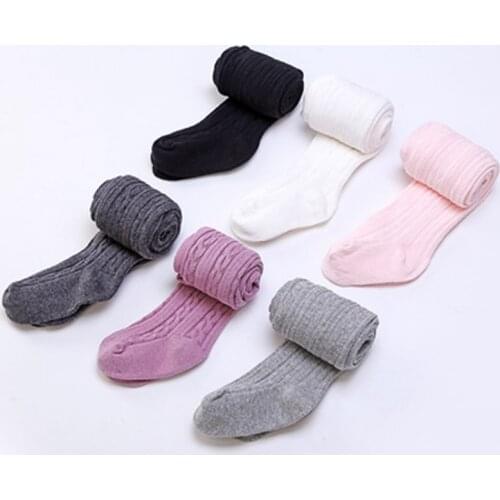 2020 Ins Fashion Autumn Baby Twist Knit Leggings 1-10Years Baby Girls Autumn Legging Clothing
