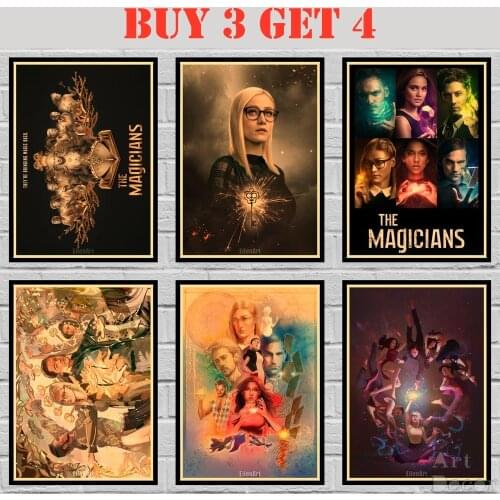 38 Designs Tv Show The Magicians Kraft paper Poster Artwork Painting Fancy Wall Sticker 42X30cm