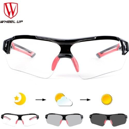 Photochromic Cycling Sunglasses Jogging Running Men Riding Sport Bike Anti-UV Bicycle Goggles Gafas Ciclismo Polarizadas Glasses