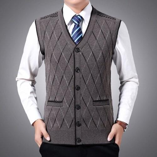 Jumpers Knitwear Autumn Korean Style Casual Clothing Male 2021 New Fashion Brand Sweaters Men Pullovers Vest Sleeveless Slim Fit