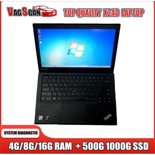 X240 Laptop I5 4G/8G/16G X 240 Laptop Toughbook laptop HDD SSD High Refurbished Laptop