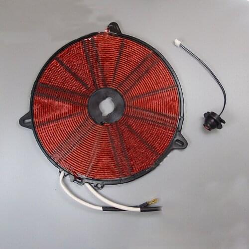 2000W 195mm Induction Heat Coil, Enamelled Aluminium Wire Induction Heating Panel, Induction Cooker Part