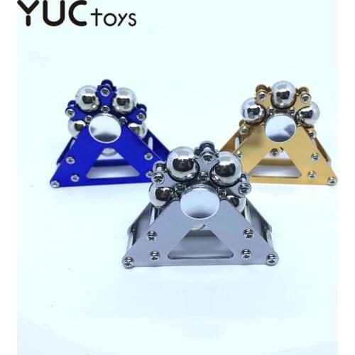 2021 Wind Turbines Spinners Hand Ferris Wheel Stress Relief Stainless steel Fidget Gyro Toys for Kids Boys Children Color Gifts
