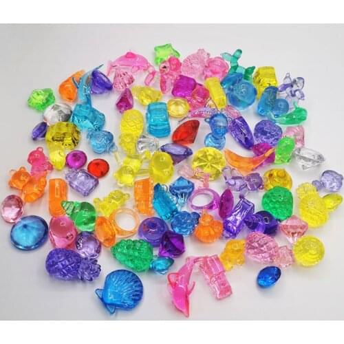 60PCS/Lot Acrylic Crystal Pawn Stone Chessman Game Pieces For Board Game Accessories Multi Colors