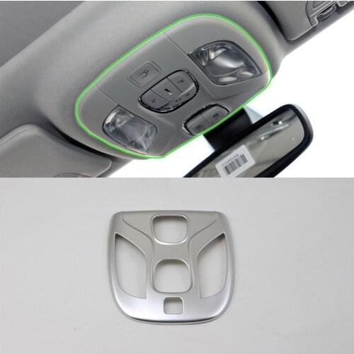 Car Accessories Interior Decoration ABS Matte Reading Light Lamp Cover Trim For Jeep Compass 2017 Car Styling