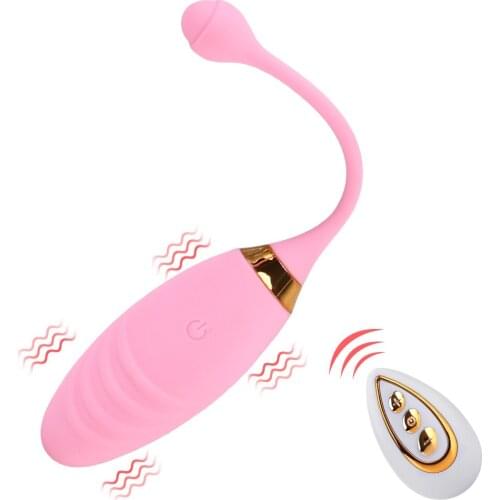 Anal Clitoris Stimulation Jump Egg Vibrator Sex Toys for Women 10 Speeds G Spot Massager Silicone Vibrating Egg