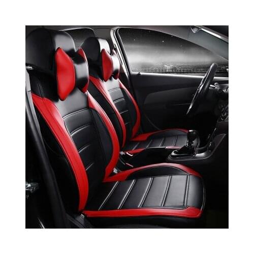 Automotive car seat covers for FIAT Palio Weekend Siena Perla CITROEN Elysee Picasso quatre triomphe pu leather cushion set seat