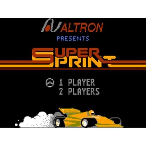 Super Sprint 60 Pins English Version Game Cartridge for 8 Bit 60pin Game Console