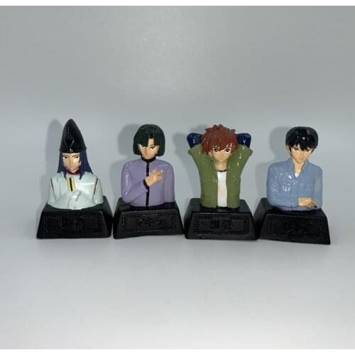 Pvc figure model toy Nostalgic version chess soul figures 4pcs/set