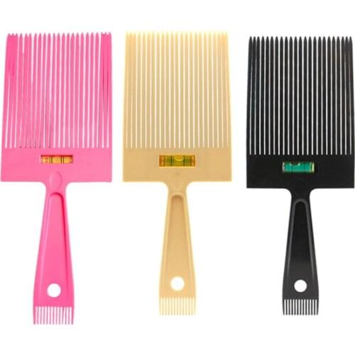 Men Flat Top Guide Comb Haircut Clipper Comb Barber Shop Hairstyle Tool Hair Cutting Tool Salon Hairdresser Supplies Accessory