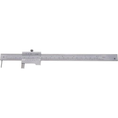 Stainless Steel Parallel Marking Gauge Vernier Caliper 200mm w/ Carbide Scriber