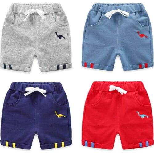 2019 new hot summer Children shorts boy girl child Harem Dinosaur Pants loose army kids clothes toddler baby sports clothing