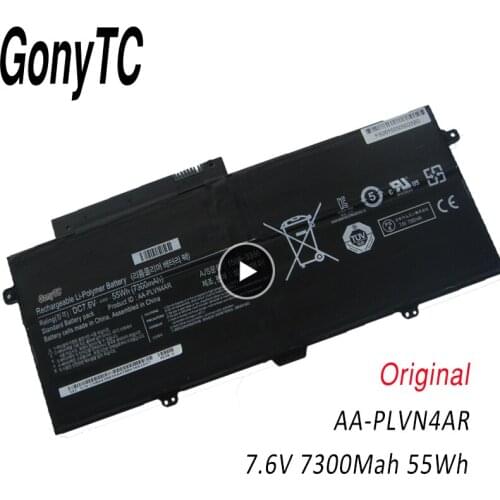 New AA-PLVN4AR Laptop Battery For SAMSUNG NP-940X3G NP-910S5J NP-930X3G 940X3G NP910S5J NT910S5J BA43-00364A NT930X3G 7.6V 55wh