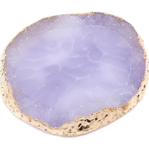 1Pc Color Palette Natural Resin Stone Gel Polish Holder Drawing Color Palette Nail Art Display Cosmetic Artist Mixing Palette