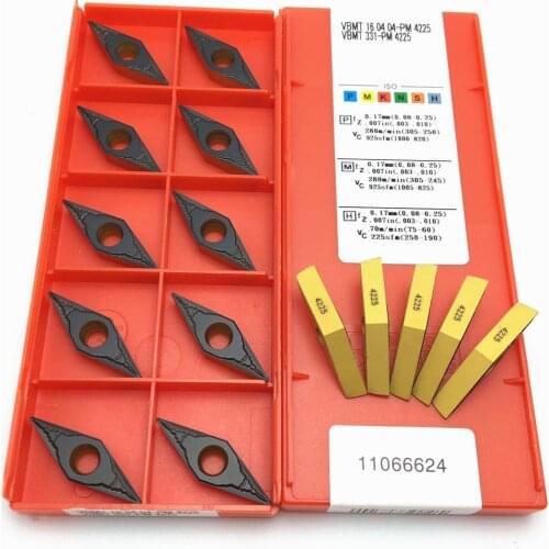 VBMT160404 VBMT160408 PM 4225 External turning tool CNC machine tool accessories Carbide insert turning tool VBMT 160404 PM4225