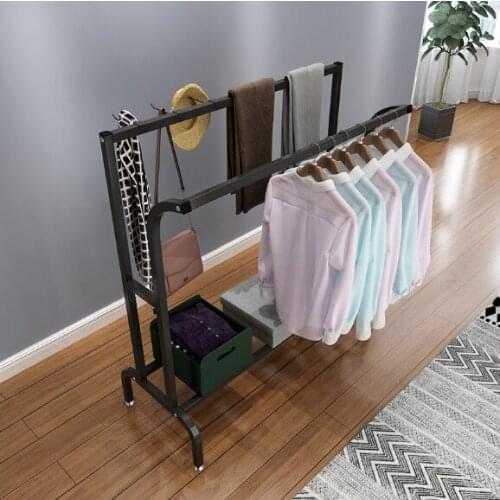 Coat rack floor simple modern bedroom creative hanger small apartment balcony drying rack personalized clothes rack