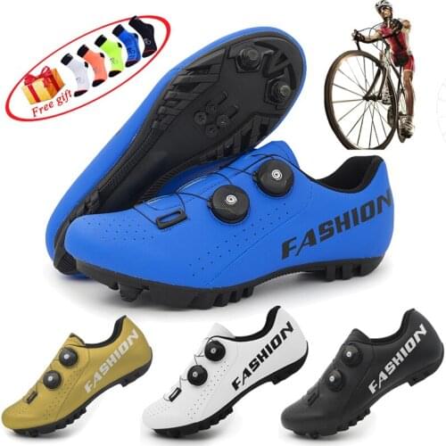 High quality professional MTB biking shoes men outdoor self-locking road bike sports shoes women non-slip SPD racing bike shoes