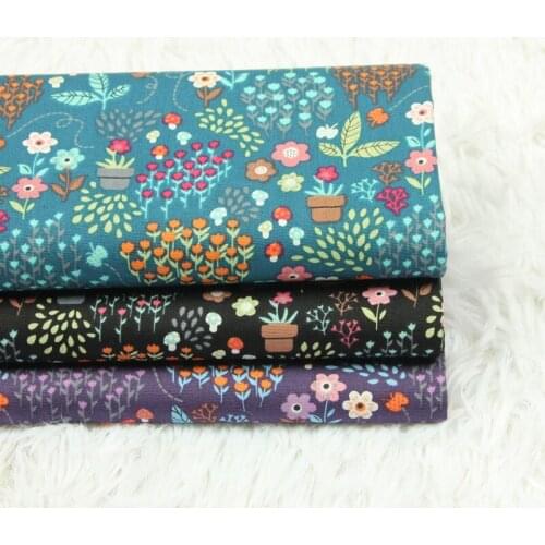 High quality thin cotton patchwork shivering tissu Handmade DIY Dress clothes fabric