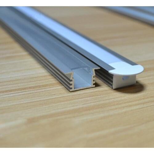 High Quality 2000mmX22mmX11.7mm 2meters/pcs 20pcs/lot 6000 Series Grade LED aluminium profile for led strips