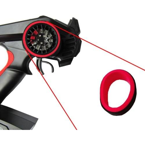 2-Color RC Cars Transmitter Steering Wheel Foam Grip Hand Wheel Sponge For TRAXXAS Futaba 3pv 4pls 4pv 4px r 7px prc x4 FS GT2