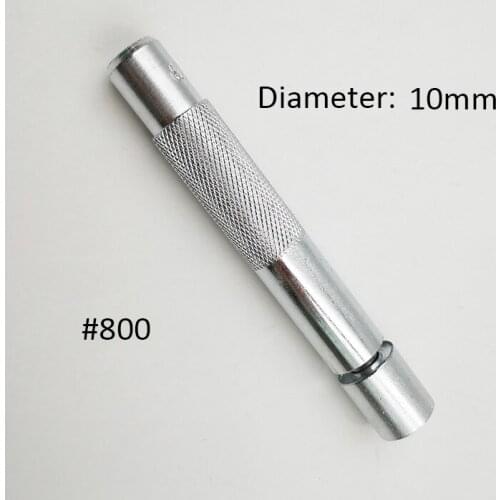 2pcs/set Punching Holes Tools Hole Punch Rivet Snap Button Setter Die Base Leather Craft Working Tool DIY #g Tool DIY #800