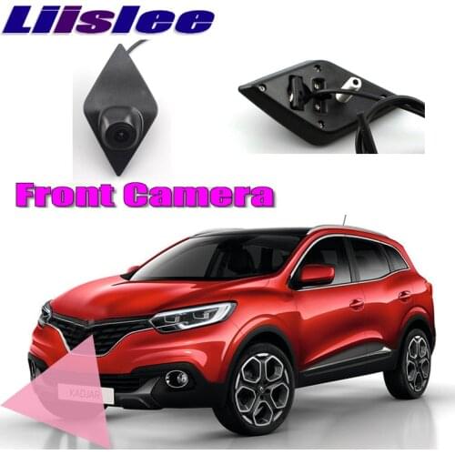 For Renault Kadjar 2015-2020 Car LOGO Front Camera Night Vision HD Waterproof Wide Angle Degree Embedded Blind Spot Area Camera