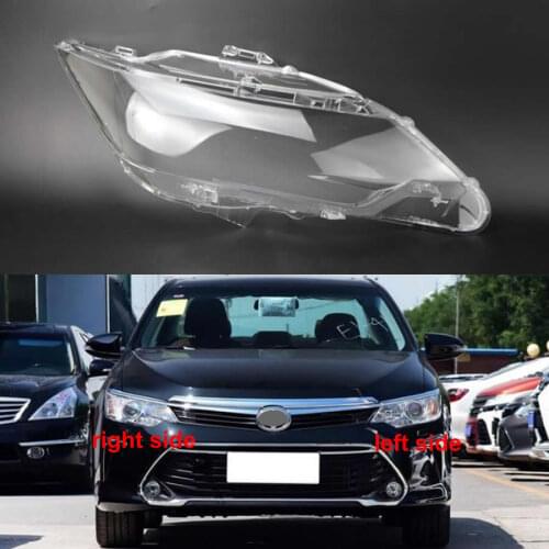 For Toyota Camry 2015 2016 2017 Lampshade Lamp Transparent Lampshade Imported Headlamp Cover Lamp Shell Headlight Shell