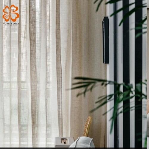 Fonflora Curtains In The Bedroom On The Window