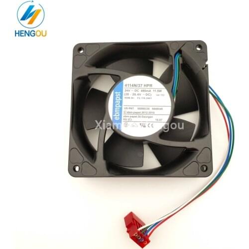 1 Piece F2.115.2441 import fan for SM102 CD102 CX102 SM74 XL75 Heidelberg Offset printing parts Fan F2.115.2411 F2.115.2531