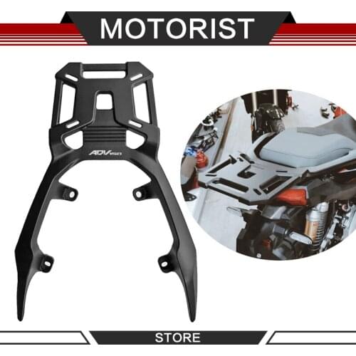 Motorcycle Luggage Bracket For adv150 ADV 150 ADV-150 Rear Shelf Bracket Holder Trunk extension brBracket with adv150 logo