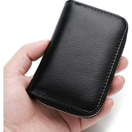 Fashion Card Holder for Men and Women, Card Holders, All-in-one Bag, Multifunctional Large-capacity Zipper Small Coin Purse