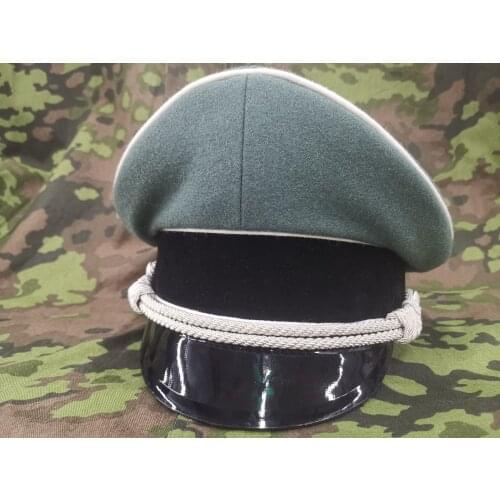 WW2 E.M.D German hat Wool White pipe