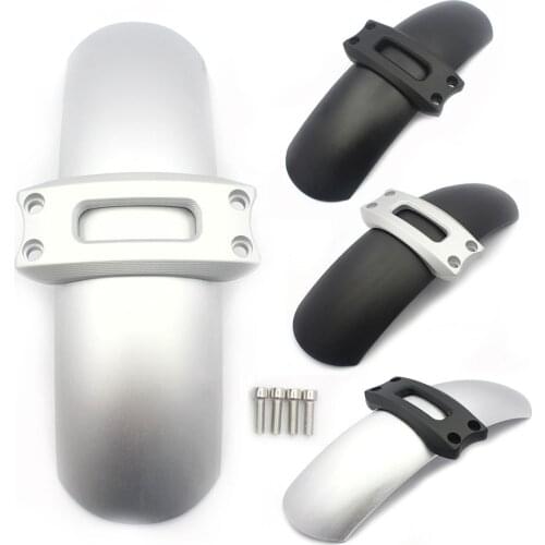 Aluminum Plate Front Fender Mudguard + Fork Stabilizer For BMW R NINE T Scrambler 2016-2019