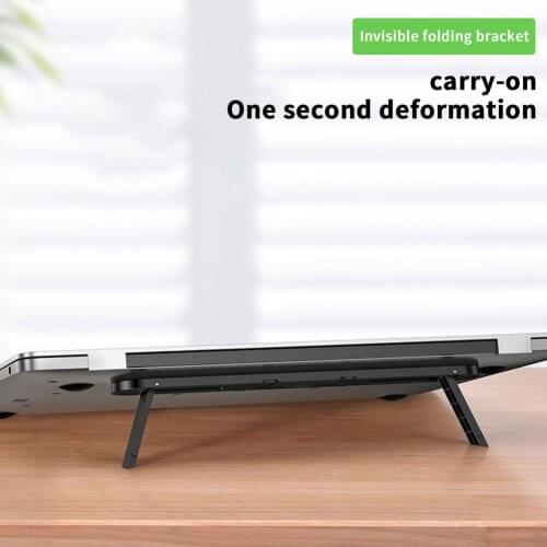 Laptop Desktop Stand Adjustable Folding Ergonomic Design Stand Laptop Desk Suitable For Ultrabook Netbook Micro Stand