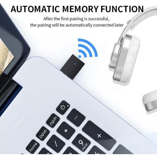 Portable Bluetooth 5.0 Audio Transmitter Receiver with Stereo Wireless Adapter