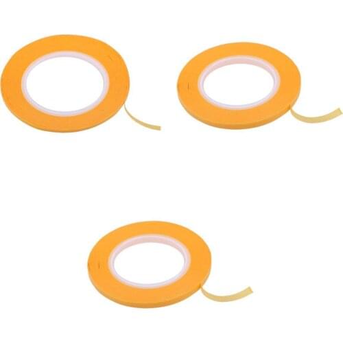 Colored Masking Tape Roll, 19.7 yds (3mm & 4mm & 6mm), Great for DIY Label Making, Arts & Crafts, Home & Office