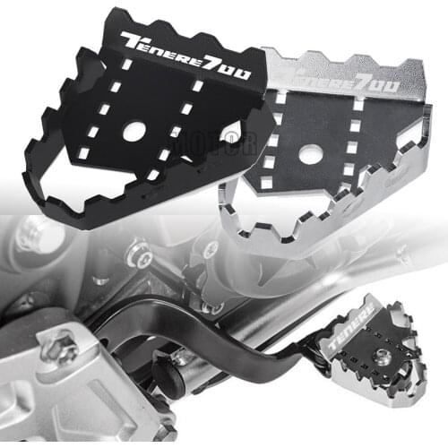 Rear Foot Brake Lever Peg Pad Extension Enlarge Extender For Yamaha XTZ700 Tenere XT 700 Z 700Z T7 Rally Tenere700 2021 2019 18