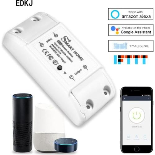 Smart Home 1pc House Wifi Wireless Remote Switch Breaker LED Light Controller Module Home Smartlife APP