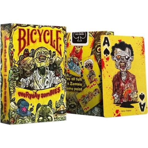 Bicycle Everyday Zombie Playing Cards Poker Size USPCC Collectable Deck Magic Card Games Magic Tricks Props