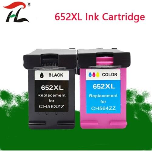 YLC 652XL Compatible ink cartridges For HP652XL hp652 For HP Deskjet 1115 1118 2135 2136 2138 3635 3636 4536 4535 printers