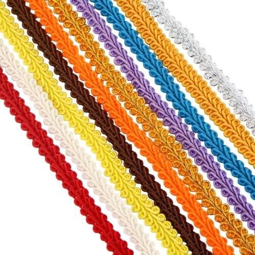 1Yards Latest High Quality Lace Fabric Gold Silver Red Yellow Lace Fabrics Wedding Bridal Lace Ribbon DIY Sewing Accessories LE3