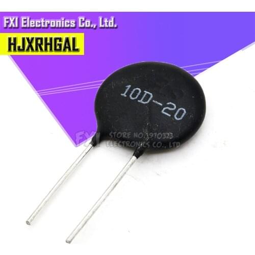 10pcs Thermistor Resistor 10D-20 Thermal Resistor