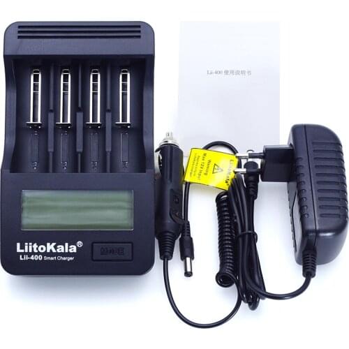 Liitokala lii-400 of the LEDs 18650/26650/14500 battery charger, the battery capacity detection / internal resistance / voltage