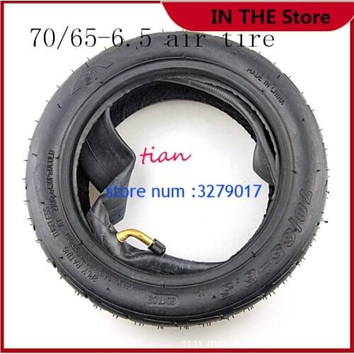 Lightning Delivery 70/65-6.5 tyre 10x3.00-6.5 inner and outer tire for Electric scooter, electric balancing car 10 inch tires