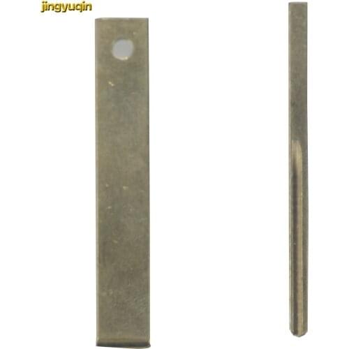 Jingyuqin 100PCS Remote HU83 Blank Key Replacement Uncut Blade with Groove on Side for Peugeot 307 Citroen Car key Car-Styling