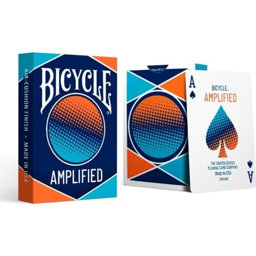 Bicycle Amplified Playing Cards Poker Size USPCC DeckMagic Card Games Magic Props Magic Tricks for Magician