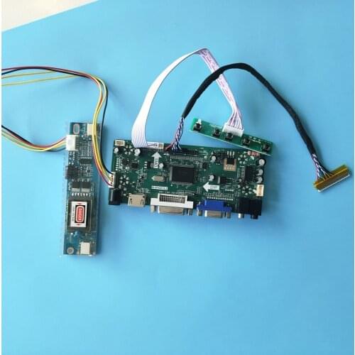 Kit for V236H1-L03/V236H1-L01 Panel LCD 2 Lamps HDMI+DVI+VGA Audio DIY Controller Board 1920x1080 30pin Driver Screen 23.6"