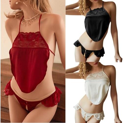 New Hot Women Ladies 2pcs Sexy Lingerie Women Sexy Lingerie Lace Suspenders Bellyband Underwear Sexy Set Sleepwear нижнее белье