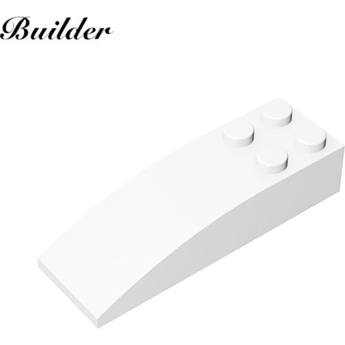 Building Blocks 44126 Technological DIY Arch Plates 6x2 Curved Brick 10pcs Educational Toy for Children Compatible Major Brands