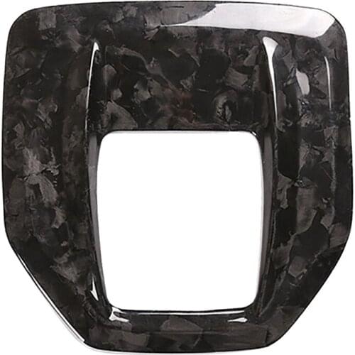 Forged Pattern Style for Alfa Romeo Giulia Stelvio 2017-2019 Interior Center Console Gear Shift Panel Cover Trim Sticker